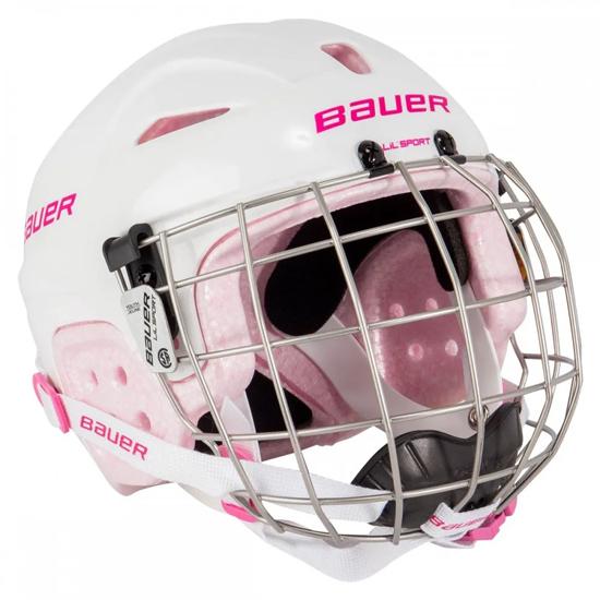 Bauer Youth Lil' Sport Hockey Helmet Combo - Image 2