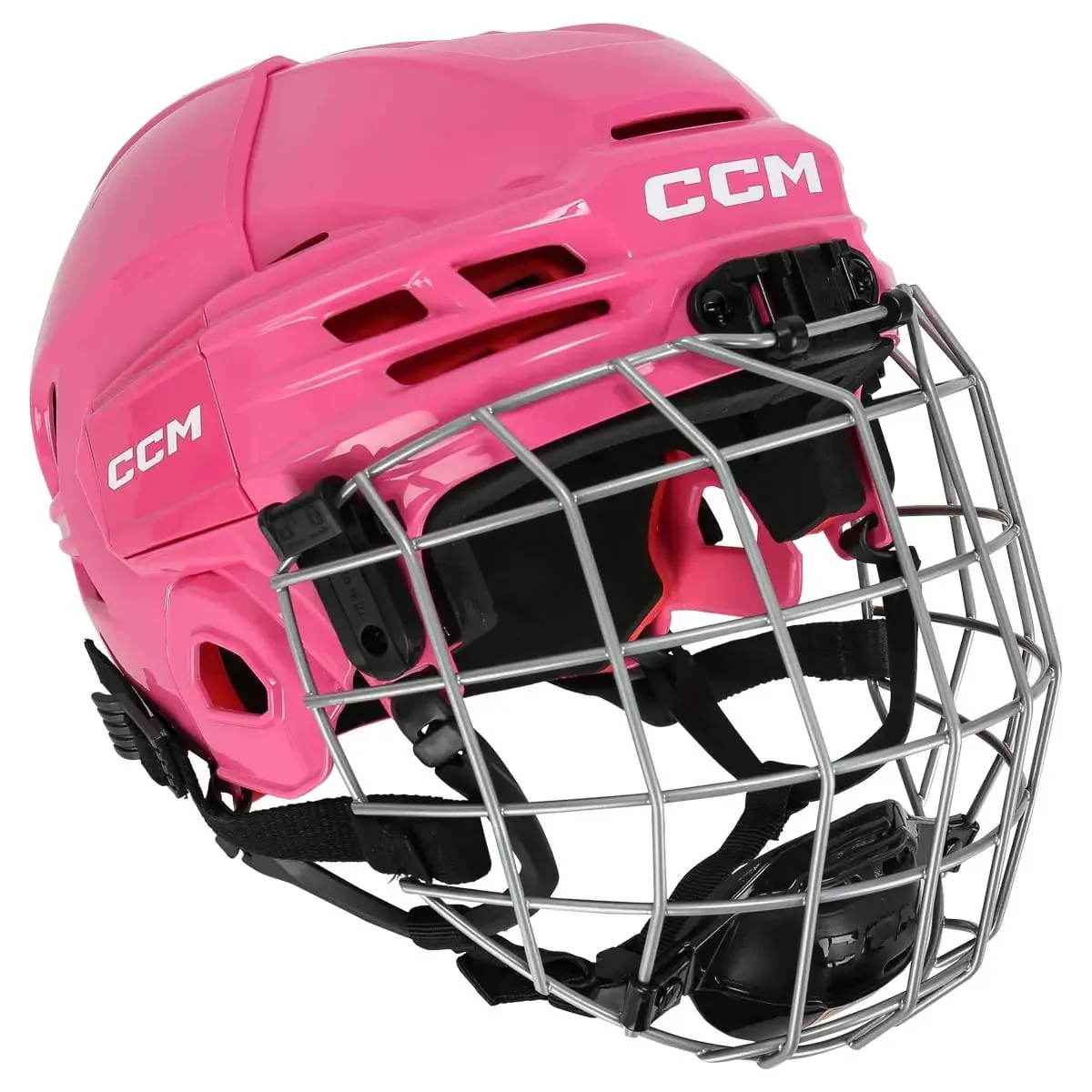 CCM Junior Tacks 70 Combo Hockey Player Helmet