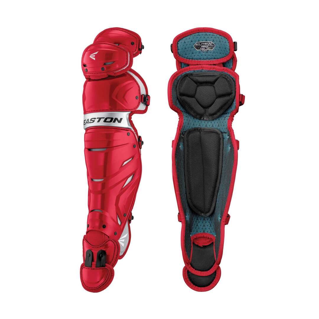 Easton Senior Elite X Catcher's Leg Guards - Image 3
