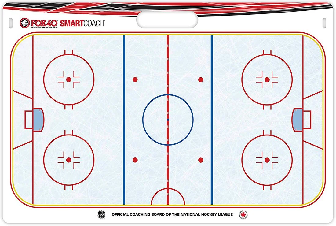 Fox 40 Smartcoach Pro 24" x 16" Rigid Hockey Carry Board 6913-0400