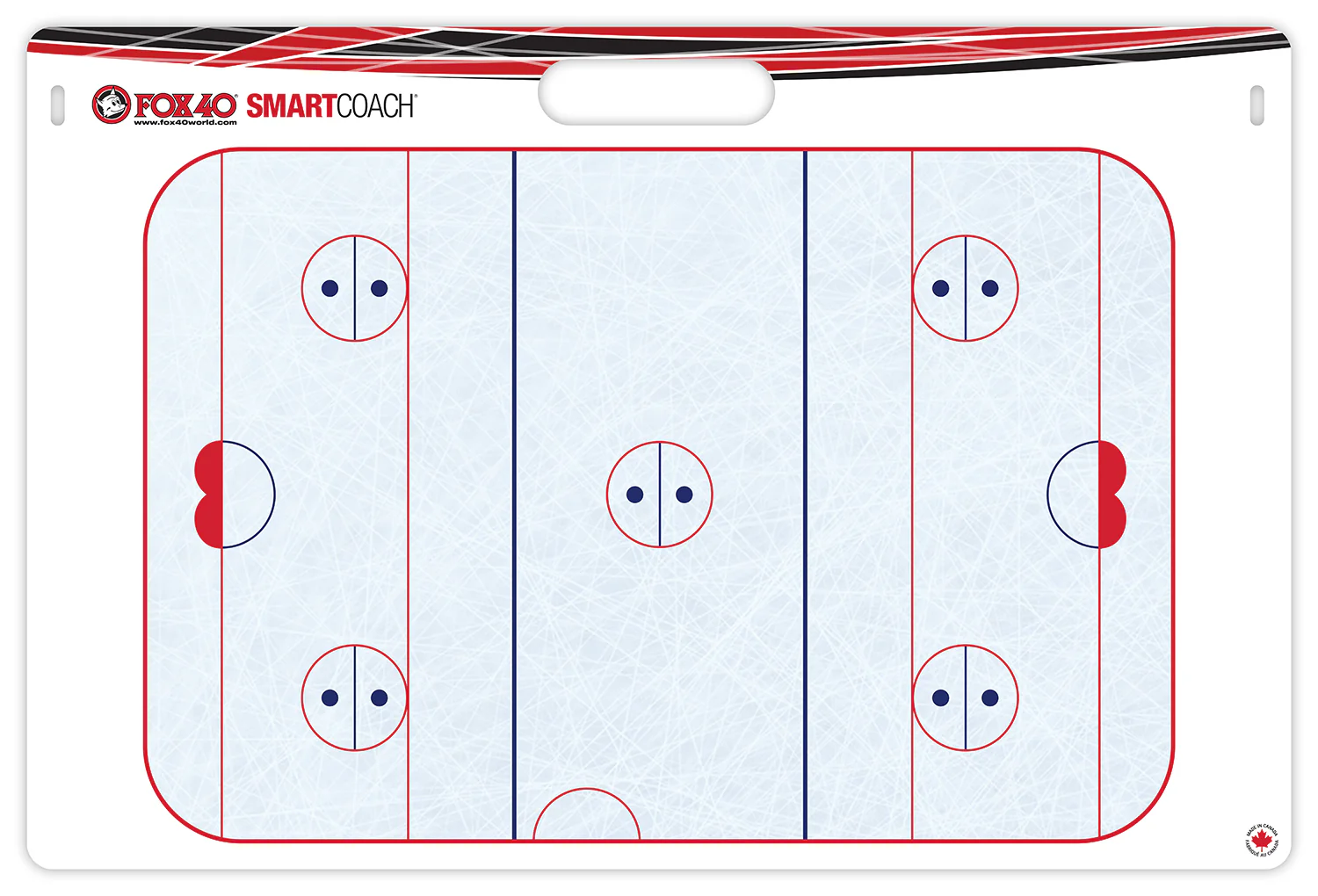 Fox 40 Smartcoach Pro 24" x 16" Rigid Ringette Carry Board 6913-1300 - Image 3