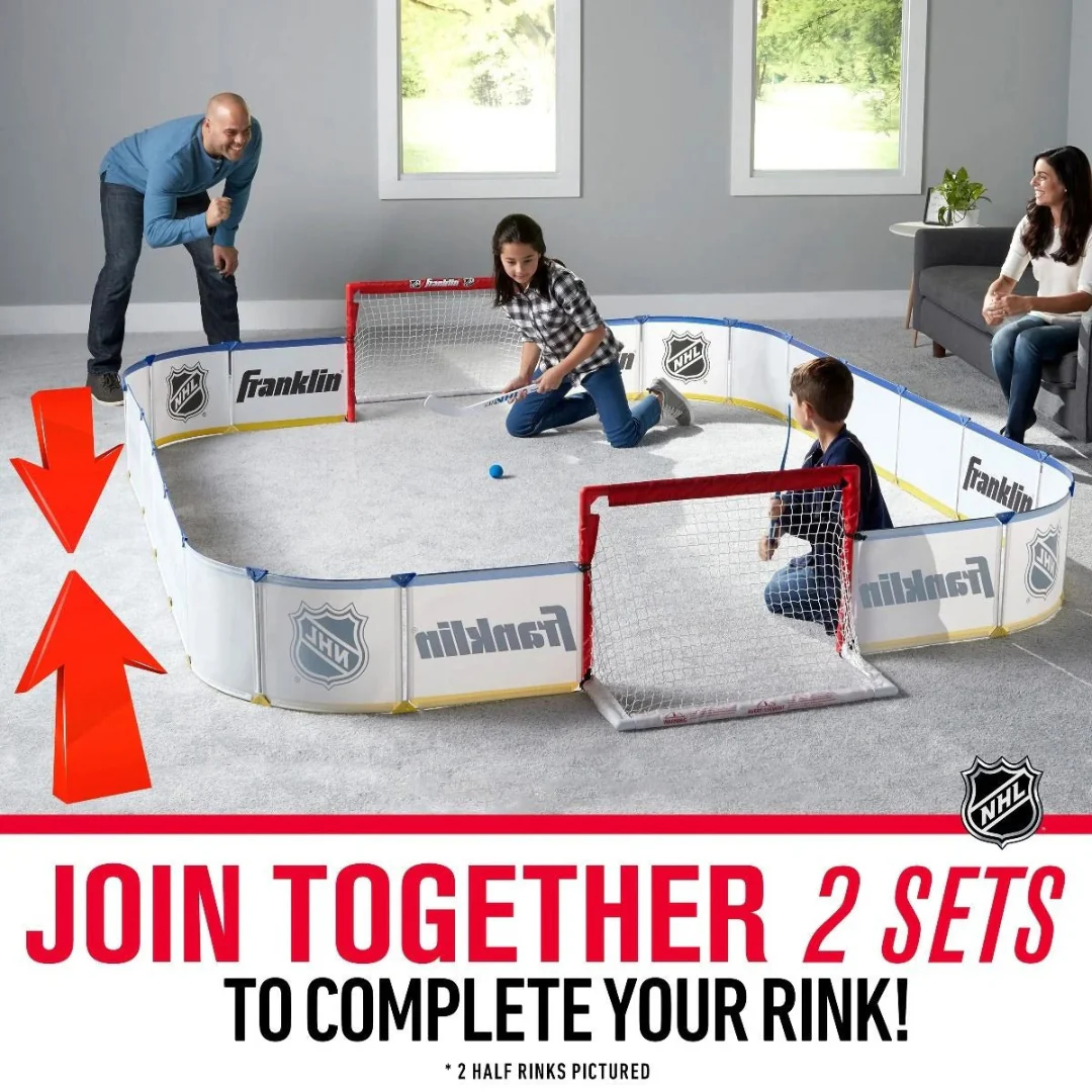 Franklin NHL Mini Hockey Half-Rink - Image 2