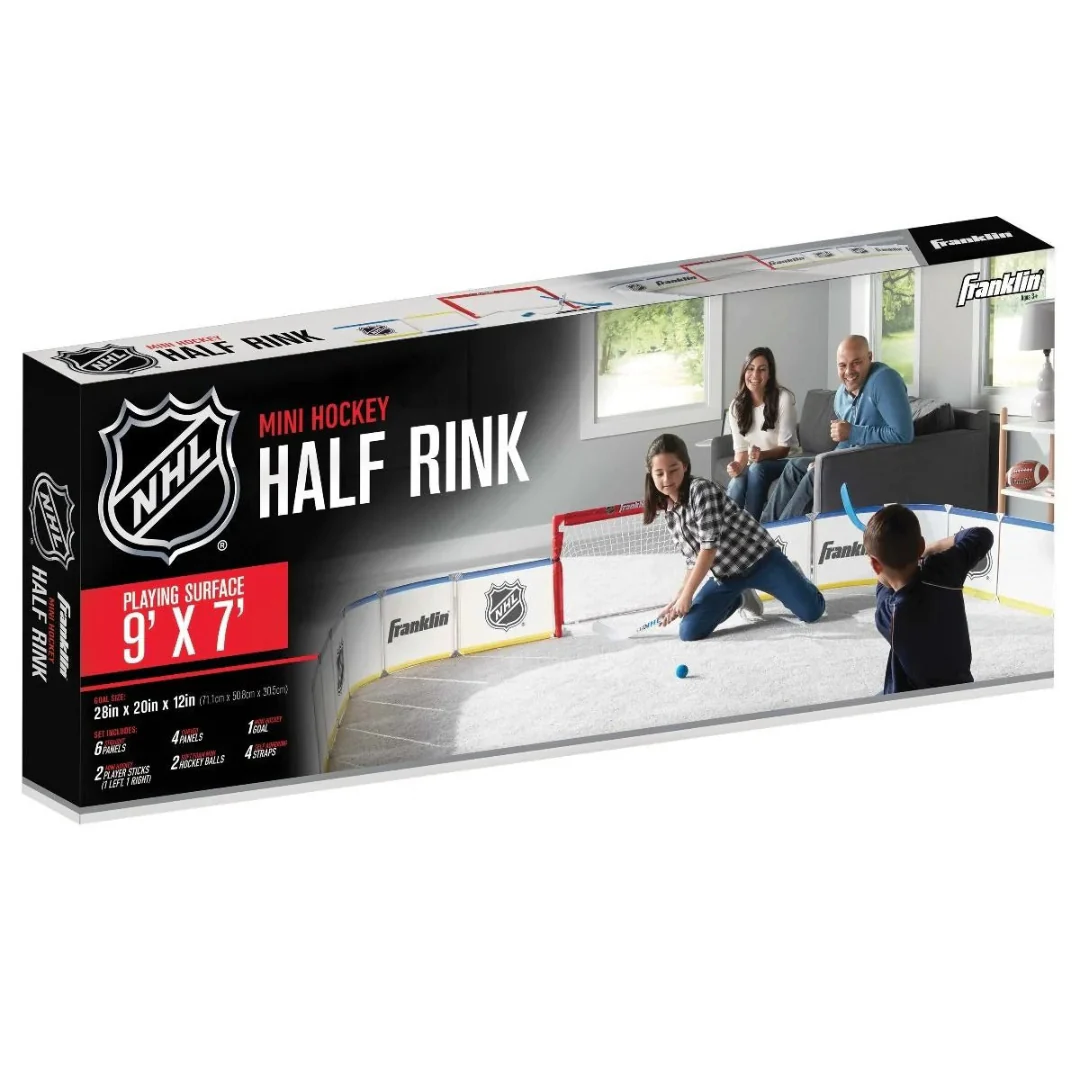 Franklin NHL Mini Hockey Half-Rink - Image 3
