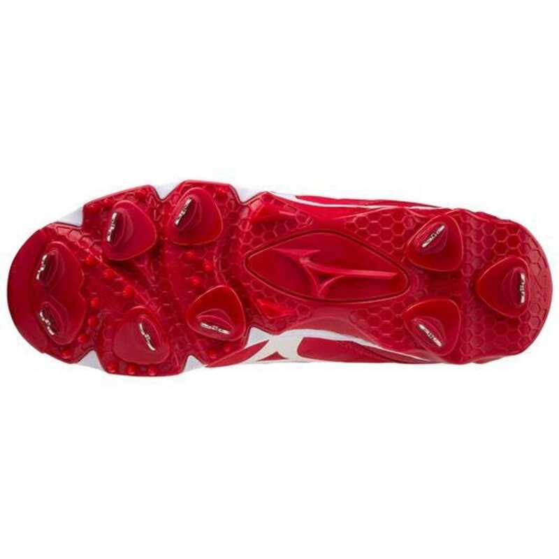 Mizuno Women's 9-Spike Swift 7 320638.1000 Low Metal Baseball Cleats - Image 2