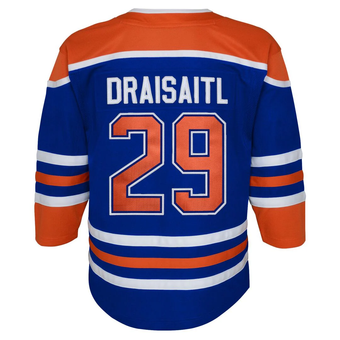 NHL Branded Child Edmonton Oilers Leon Draisaitl Home Jersey