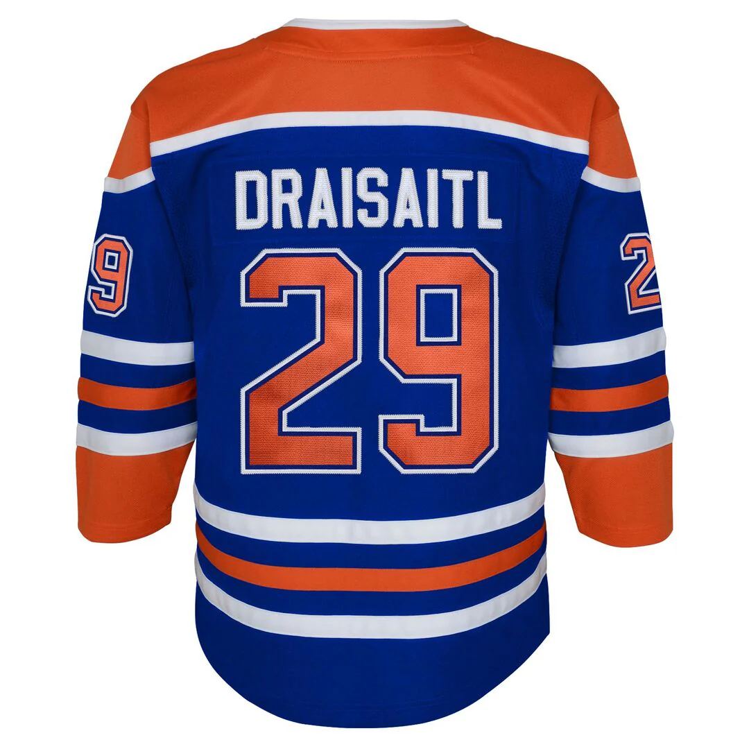 NHL Branded Youth Edmonton Oilers Leon Draisaitl Home Jersey