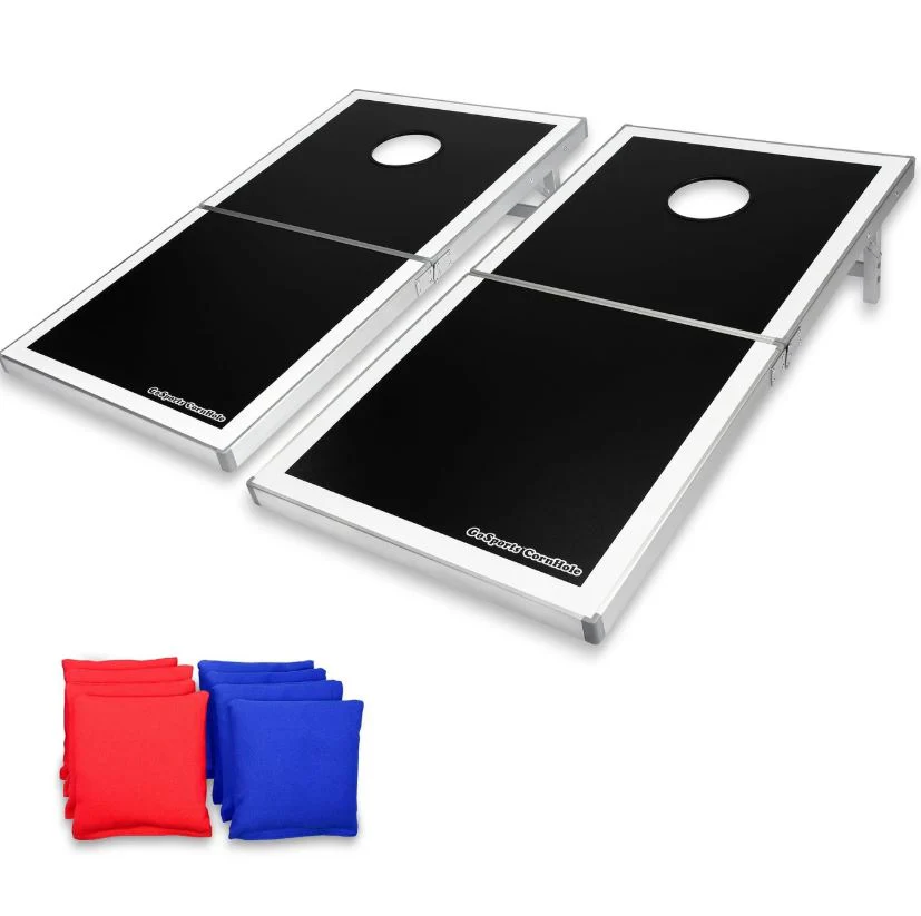 GoSports Regulation Size Cornhole (Beanbag) 4'x2' Toss Game Set