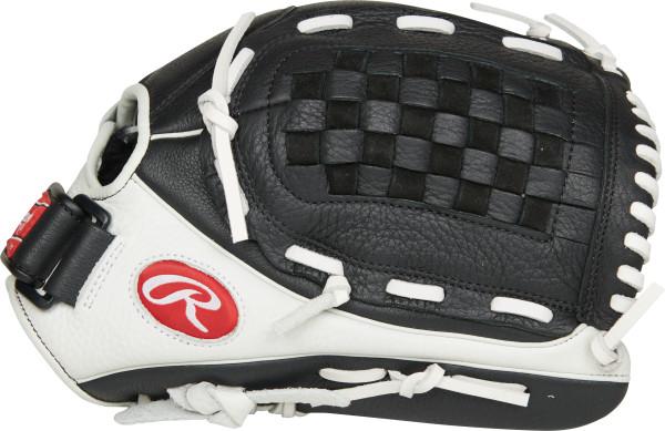 Rawlings 12.5" Shut Out RSO125BW Softball Fielding Glove - Image 3