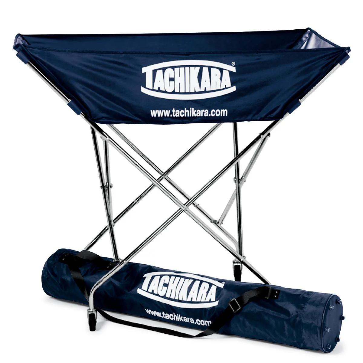 TACHIKARA Collapsible Hammock Volleyball Ball Cart - Image 7
