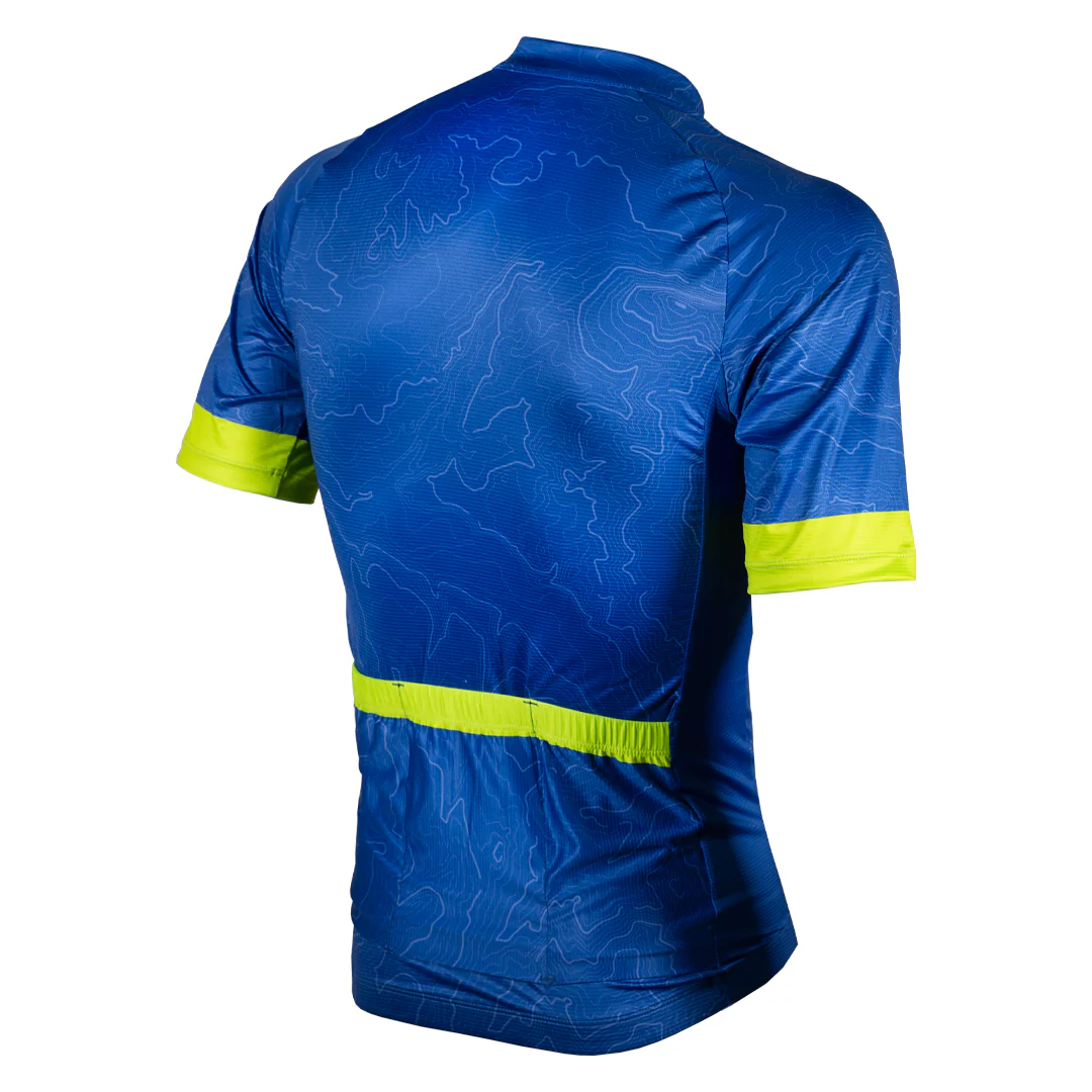 Trek United Custom Semi-Fitted Topo Short Sleeve Cycling Bike Jersey - Image 2