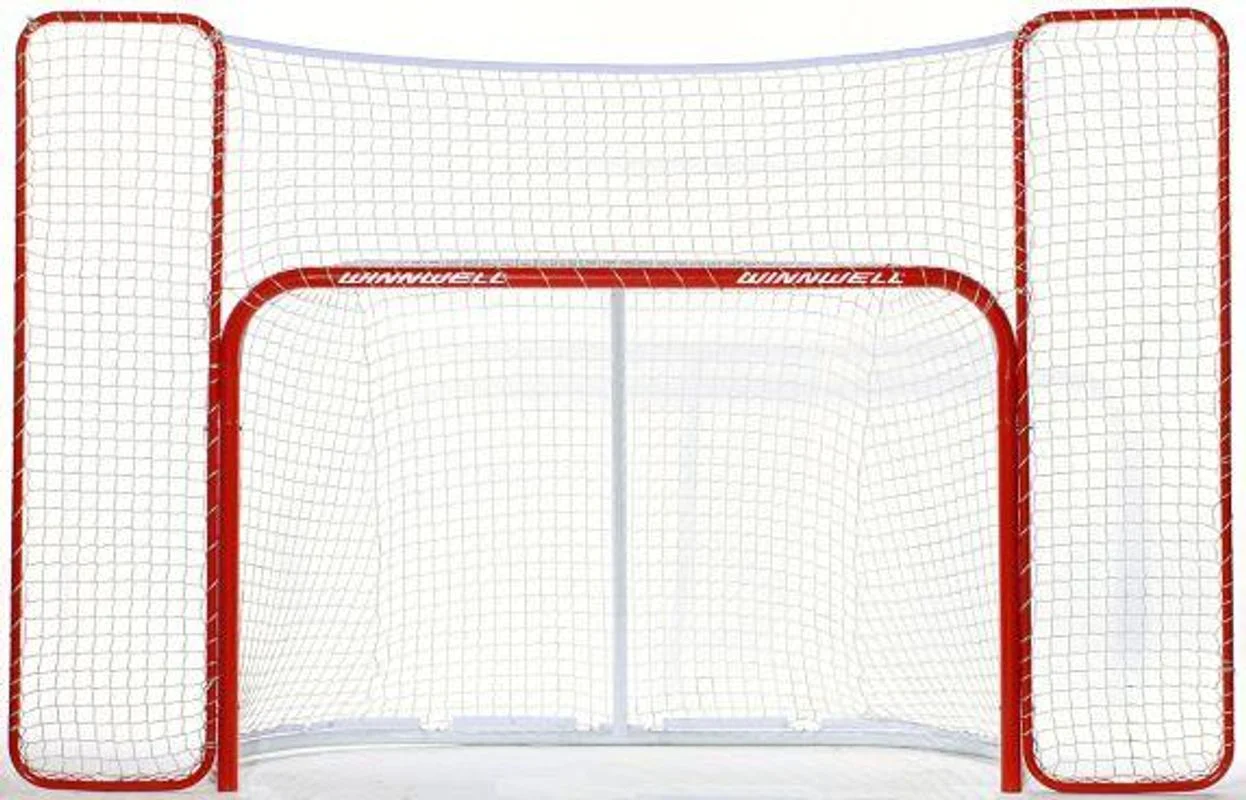 Winnwell 72" w 2/1.75 Posts Skate Guard and Standalone Backstop Net