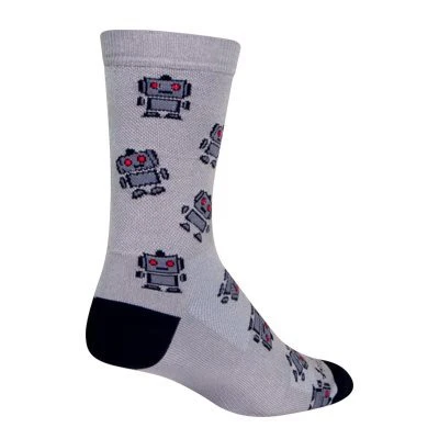 SockGuy Bots 6" Crew Bike Sock - Image 2
