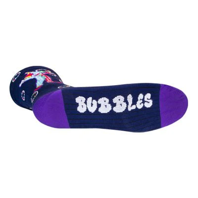 SockGuy Bubbles 6" Crew Bike Sock - Image 3