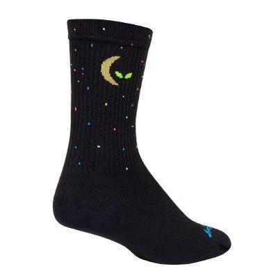 SockGuy Lunalien 6" Crew Bike Sock - Image 2