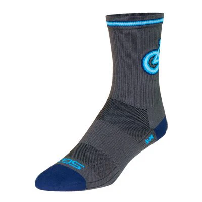 SockGuy SGX Neon 6" Crew Bike Sock - Image 2