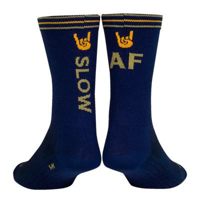 SockGuy Slow AF 6" Crew Bike Sock