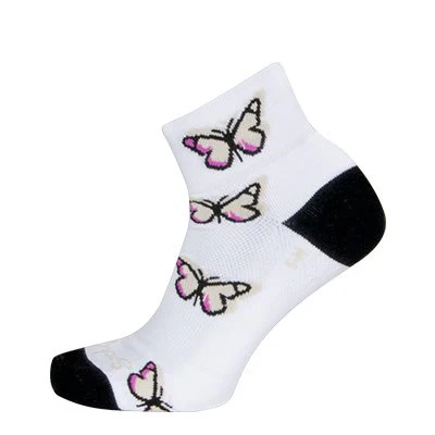 SockGuy Women's Butterfly 2" Bike Sock