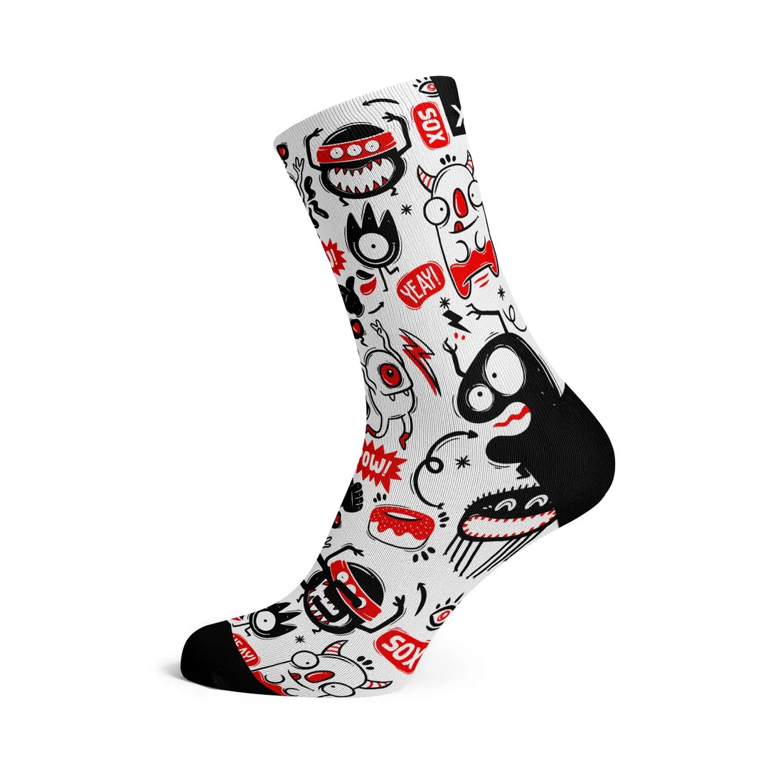 SOX Footwear Bright and Funky Crew Sock - Image 3