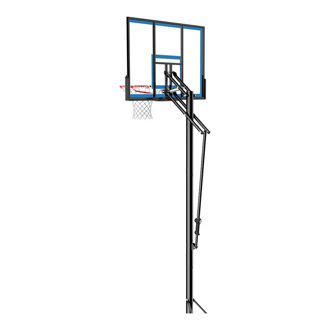 Spalding 48" Polycarbonate Portable w/ Pro Glide Liſt Basketball System - Image 2