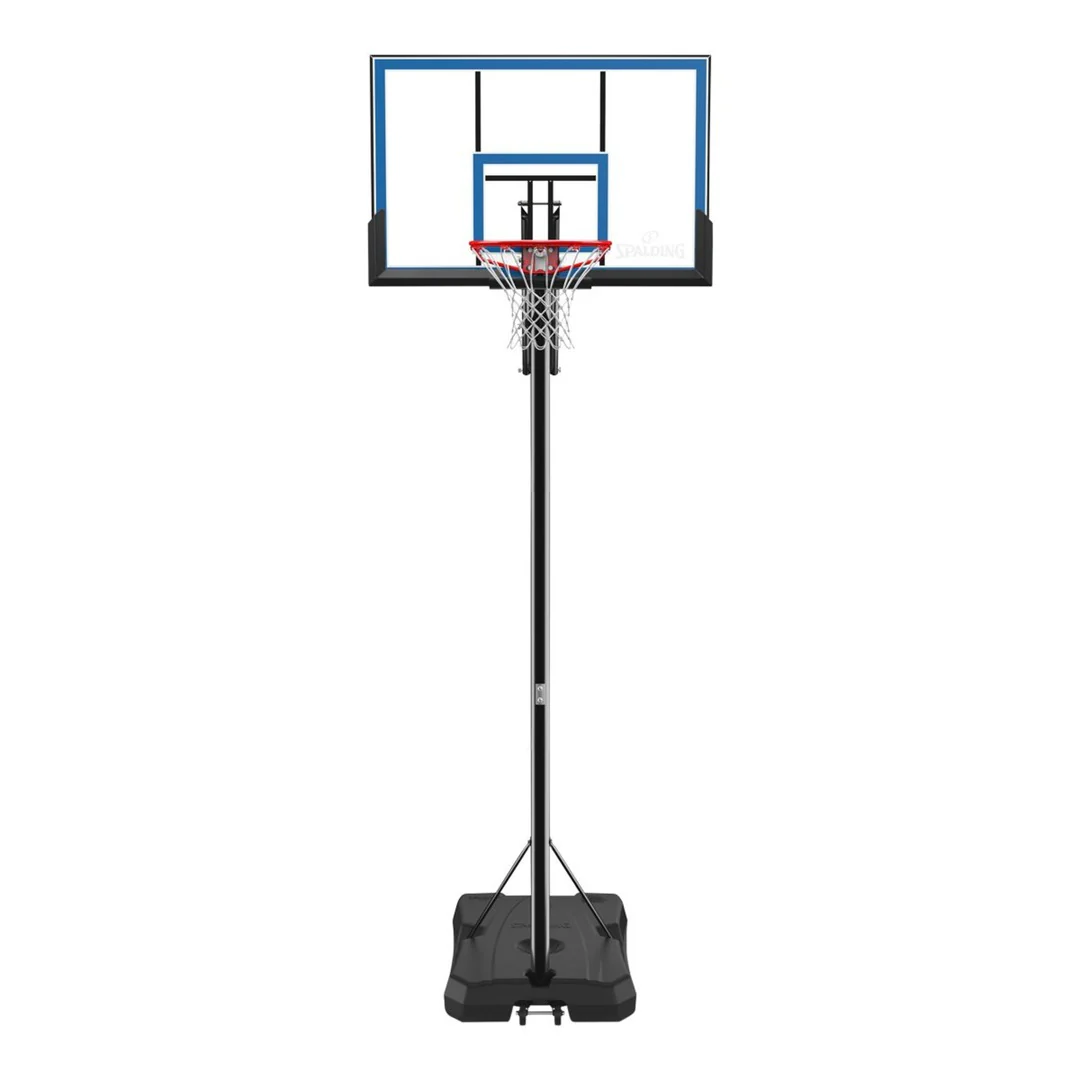 Spalding 48" Polycarbonate Portable w/ Pro Glide Liſt Basketball System - Image 3