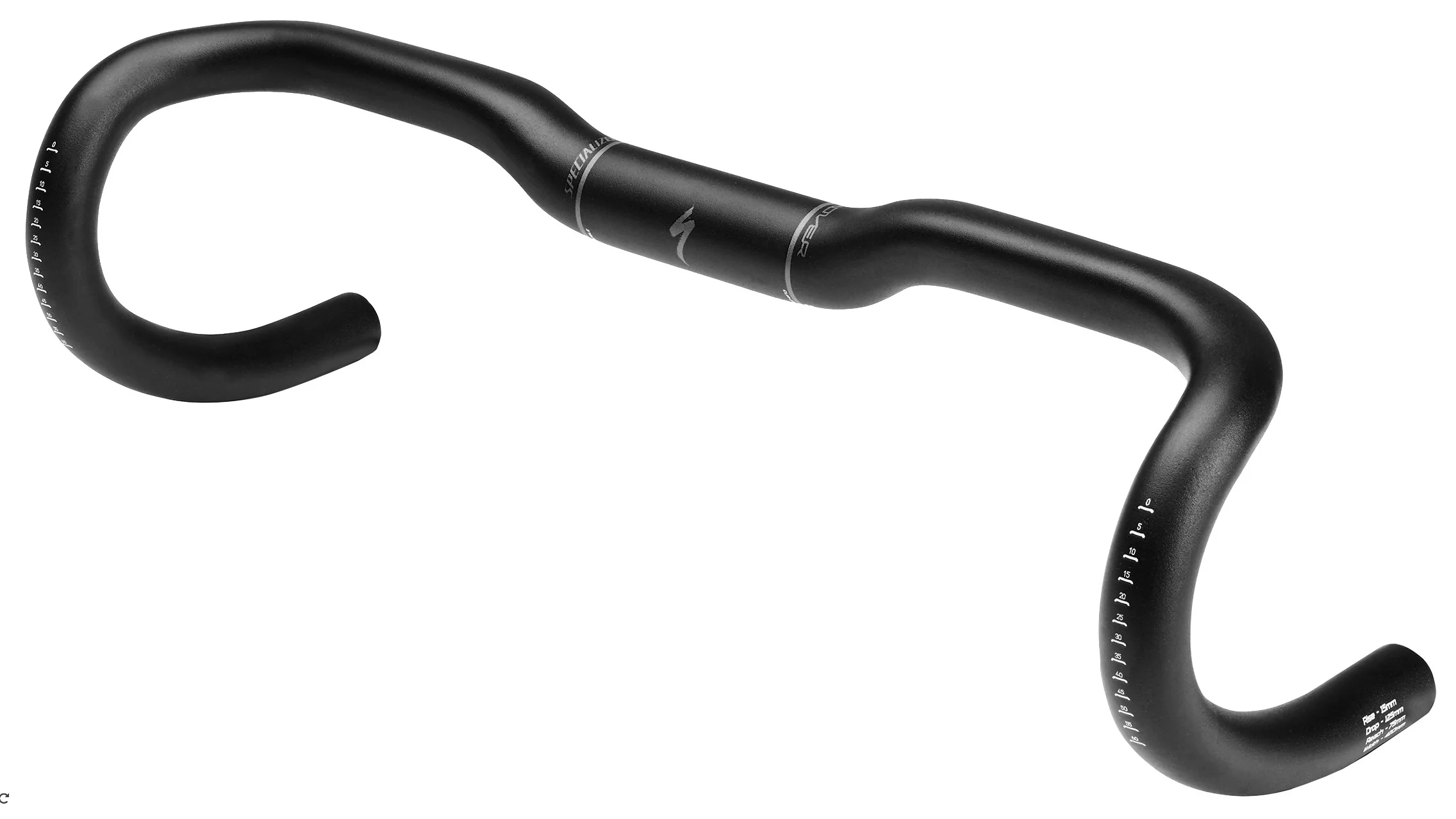 Specialized Hover Expert Alloy +15 Sand Blast Ano Black Road Bike Handlebar