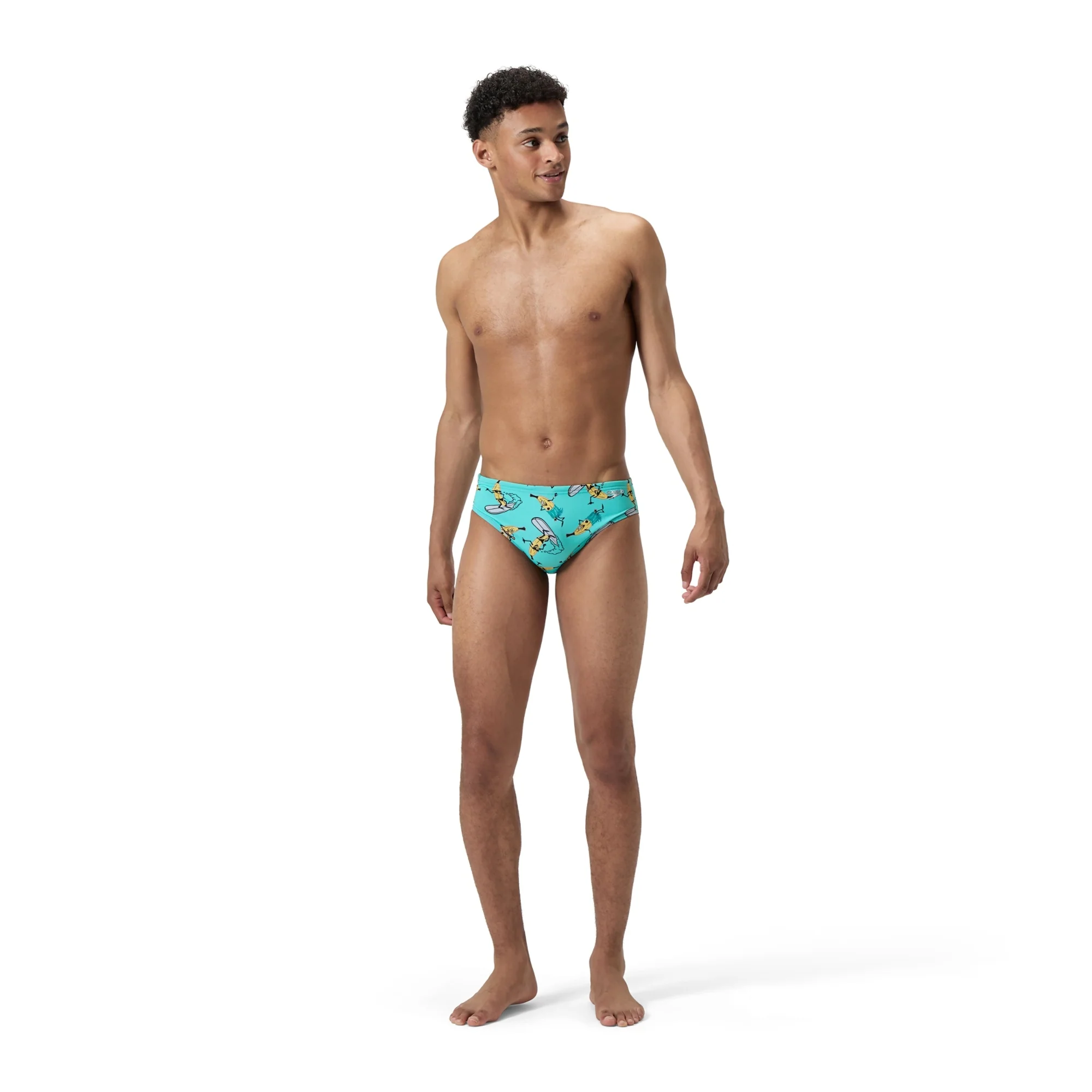 Speedo Men's Printed One Swim Brief - Image 2