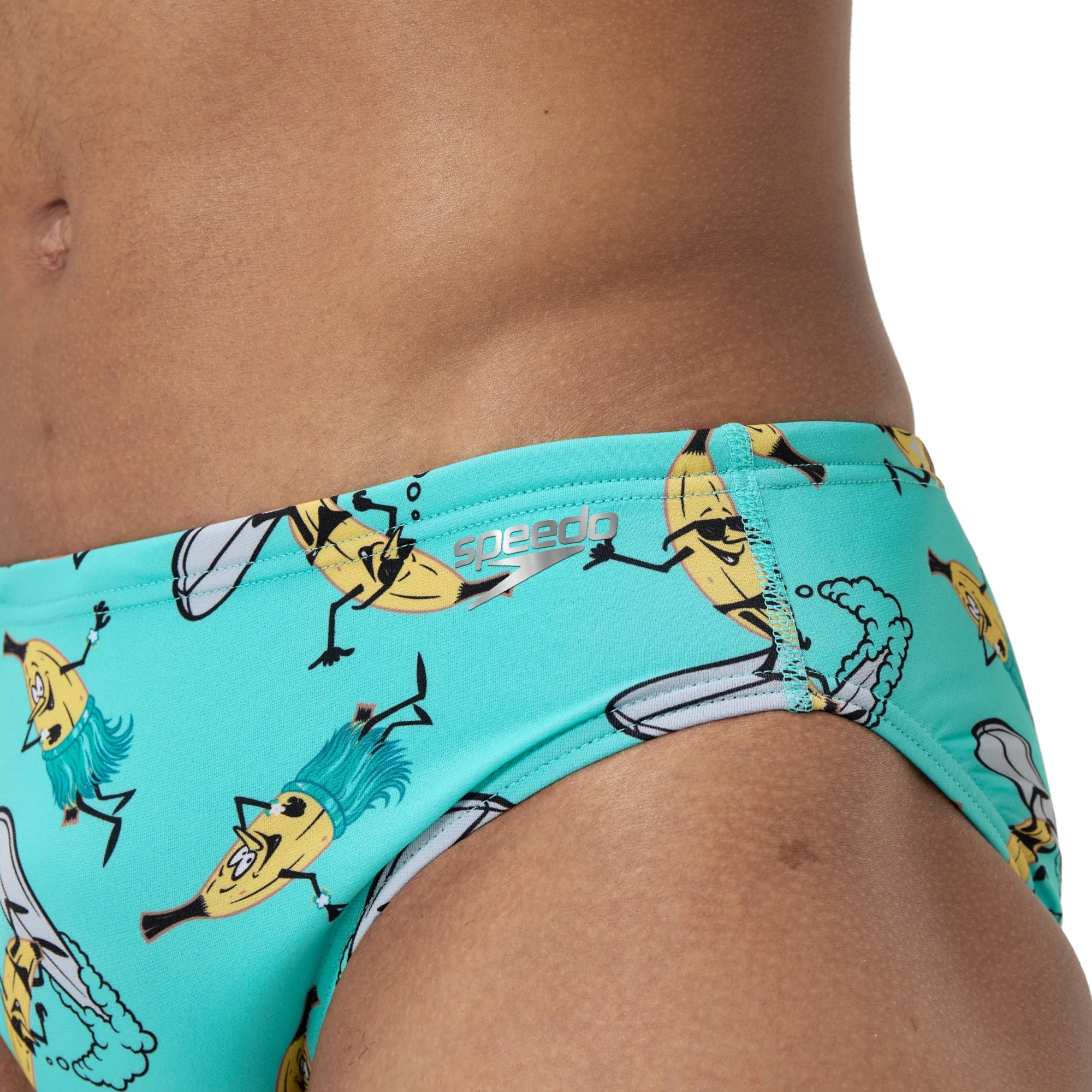 Speedo Men's Printed One Swim Brief - Image 3