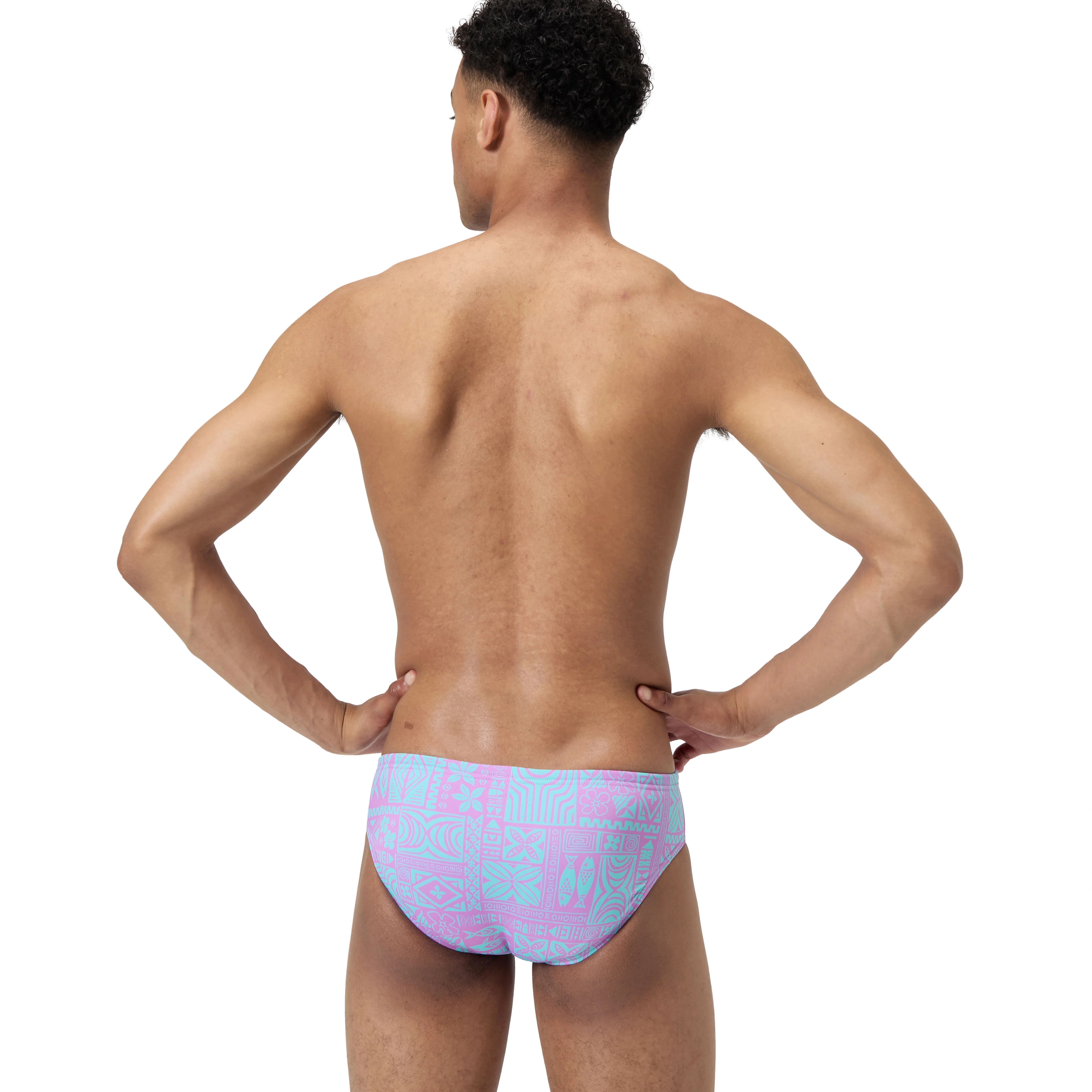 Speedo Men's Printed One Swim Brief - Image 8