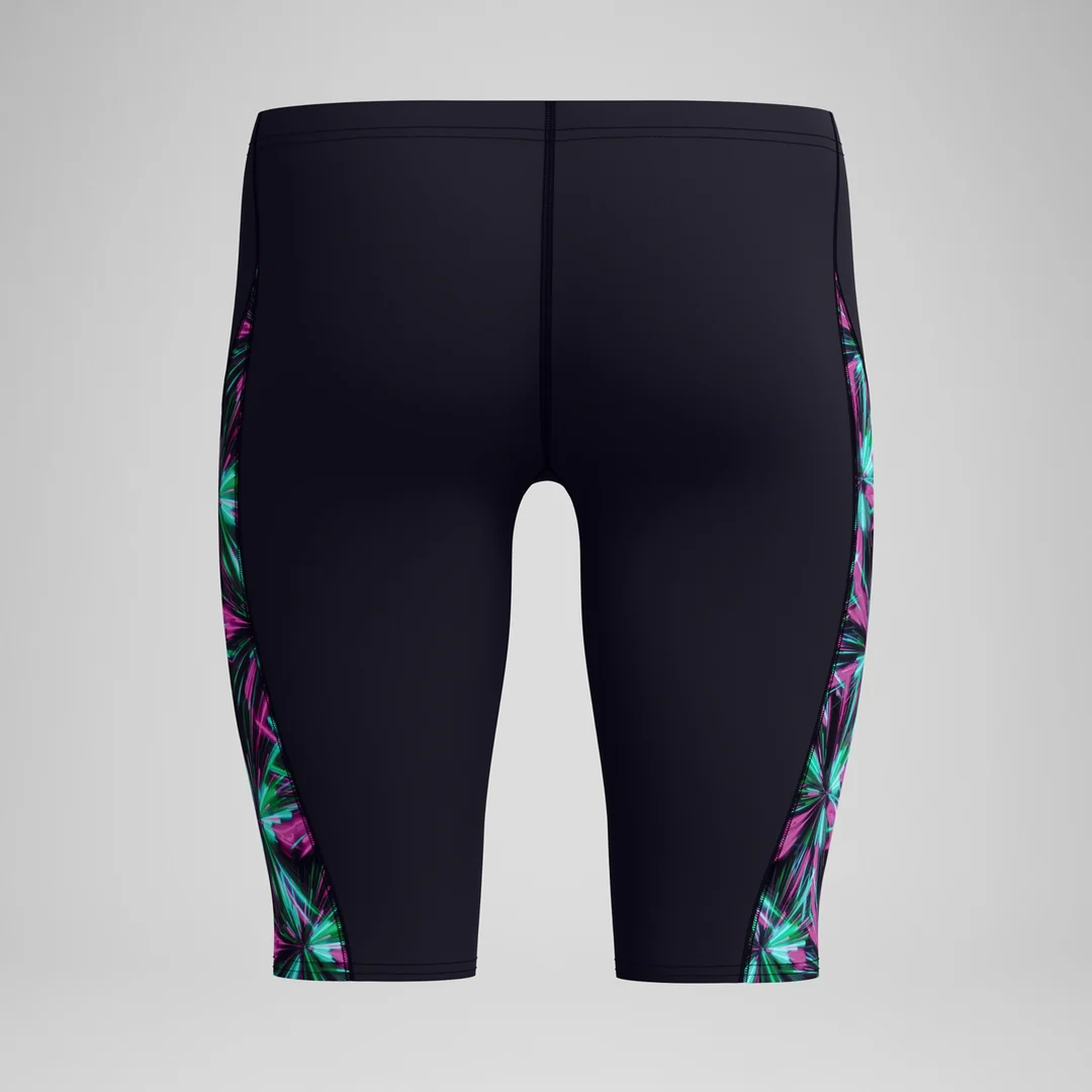 Speedo Men's Printed Side Spliced Swim Jammer - Image 2