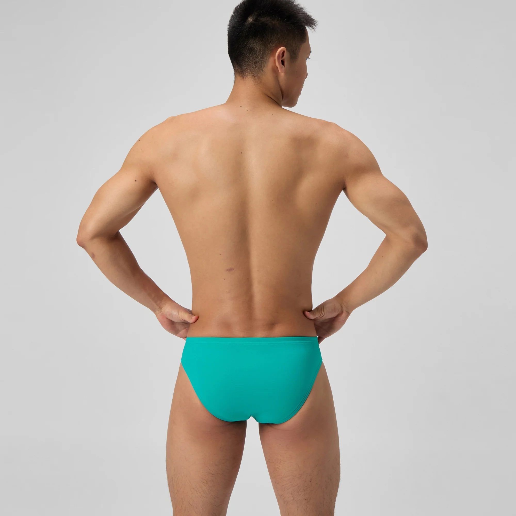 Speedo Men's Solid Swim Brief - Image 2