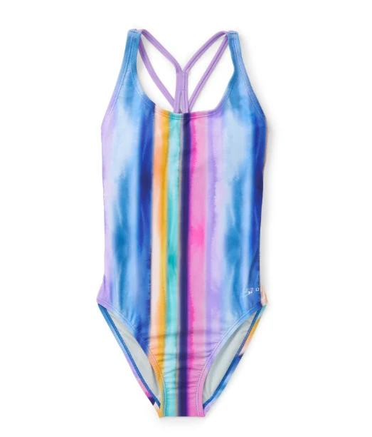Speedo Women's Print Thin Strap One Piece Swimsuit