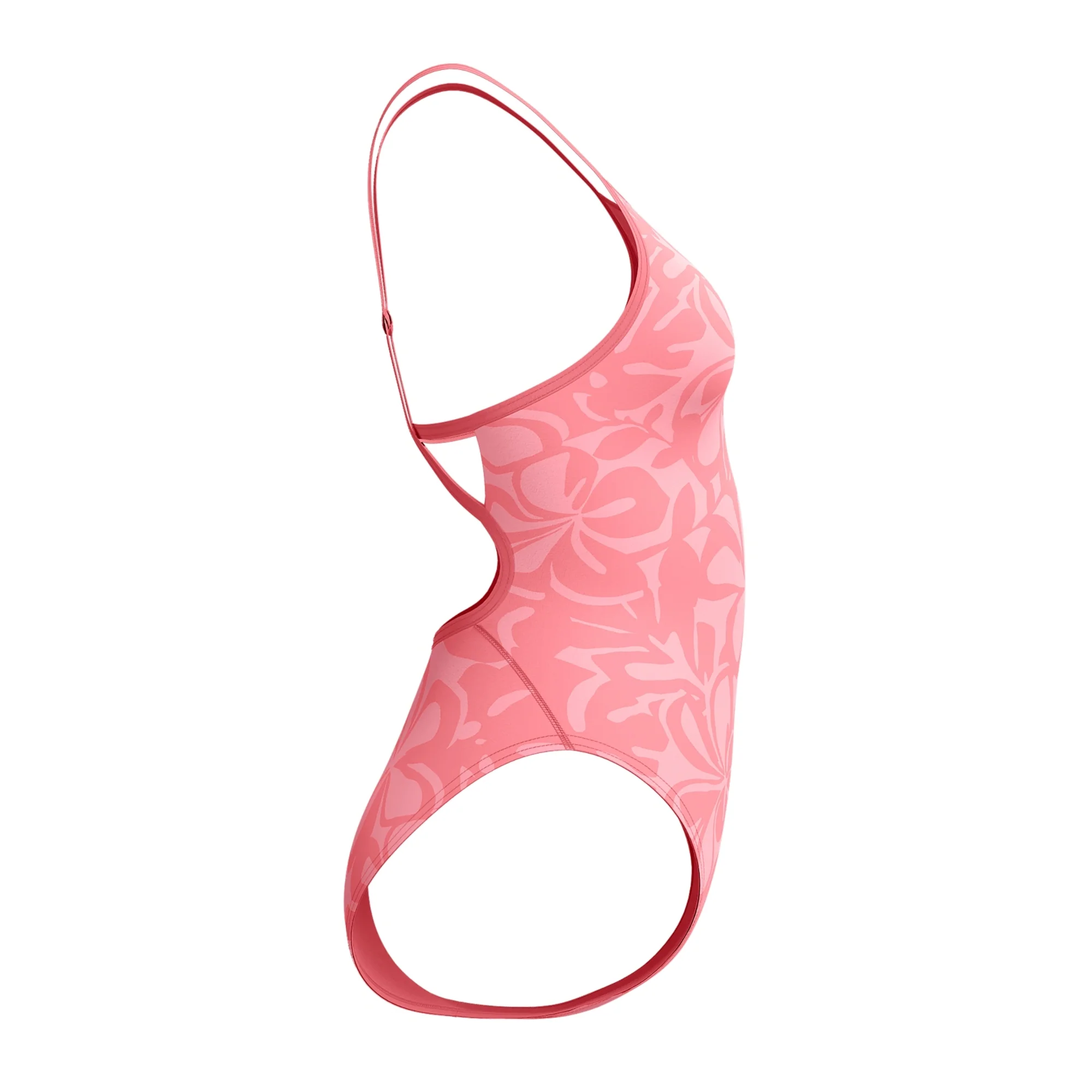 Speedo Women's Printed Tri Back One Piece Swimsuit - Image 5