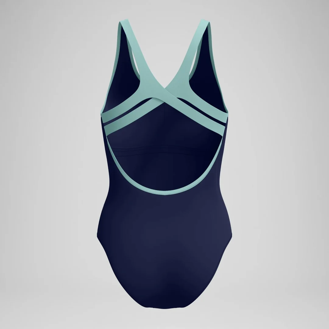 Speedo Women's Sculpture Boom Back One Piece Swimsuit - Image 2