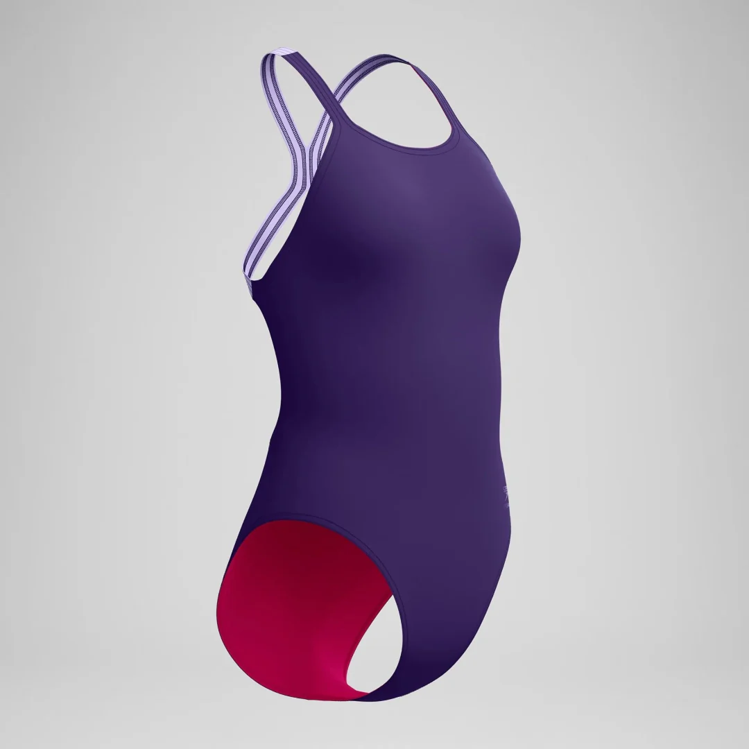 Speedo Women's Solid Powerback Once Piece Swimsuit - Image 6