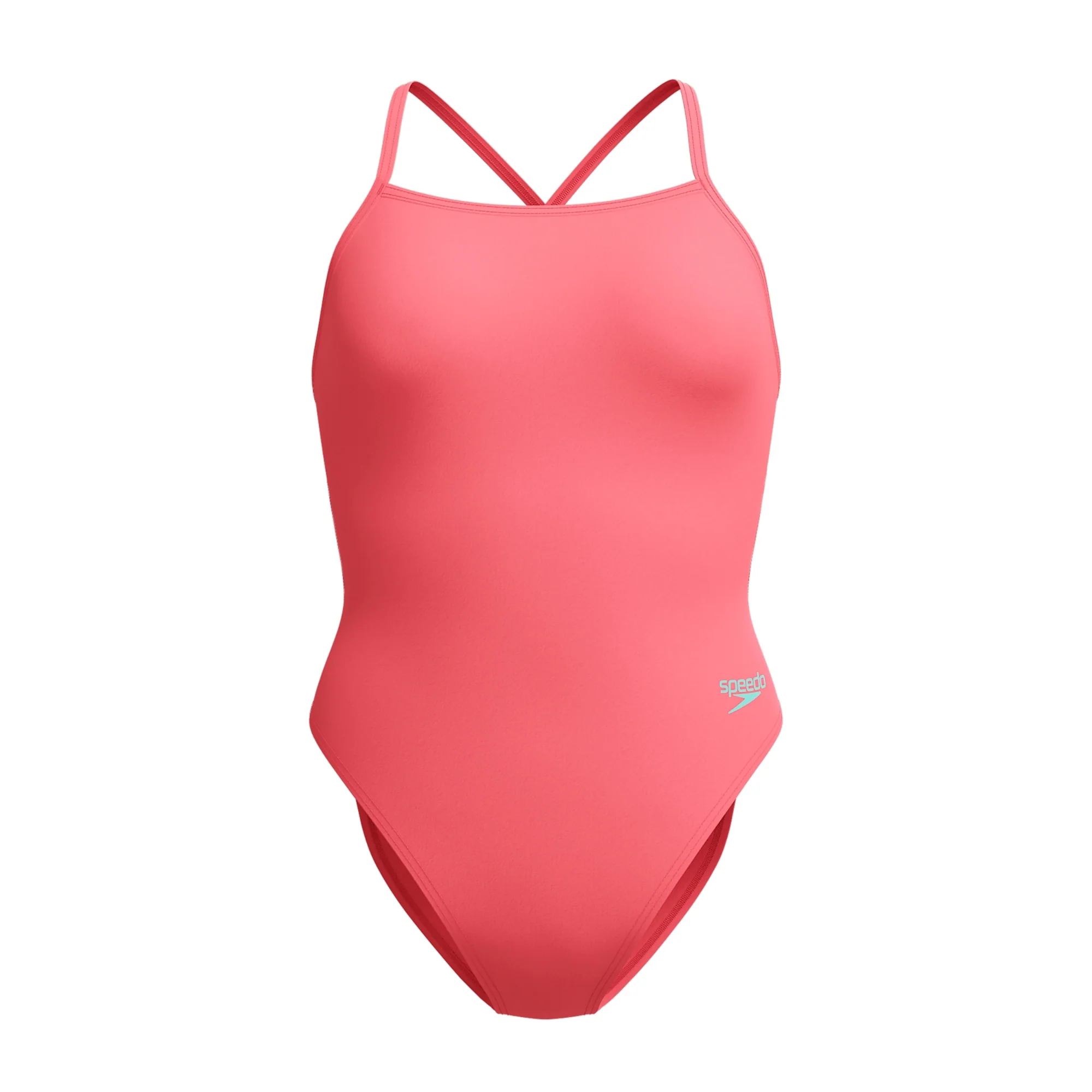 Speedo Women's Solid Twist Back One Piece Swimsuit - Image 3