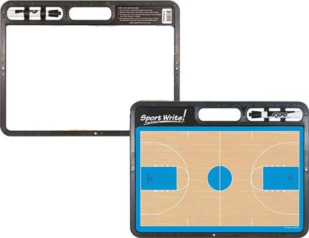 Sport Write Classic 23" x 18" Basketball Coach Board