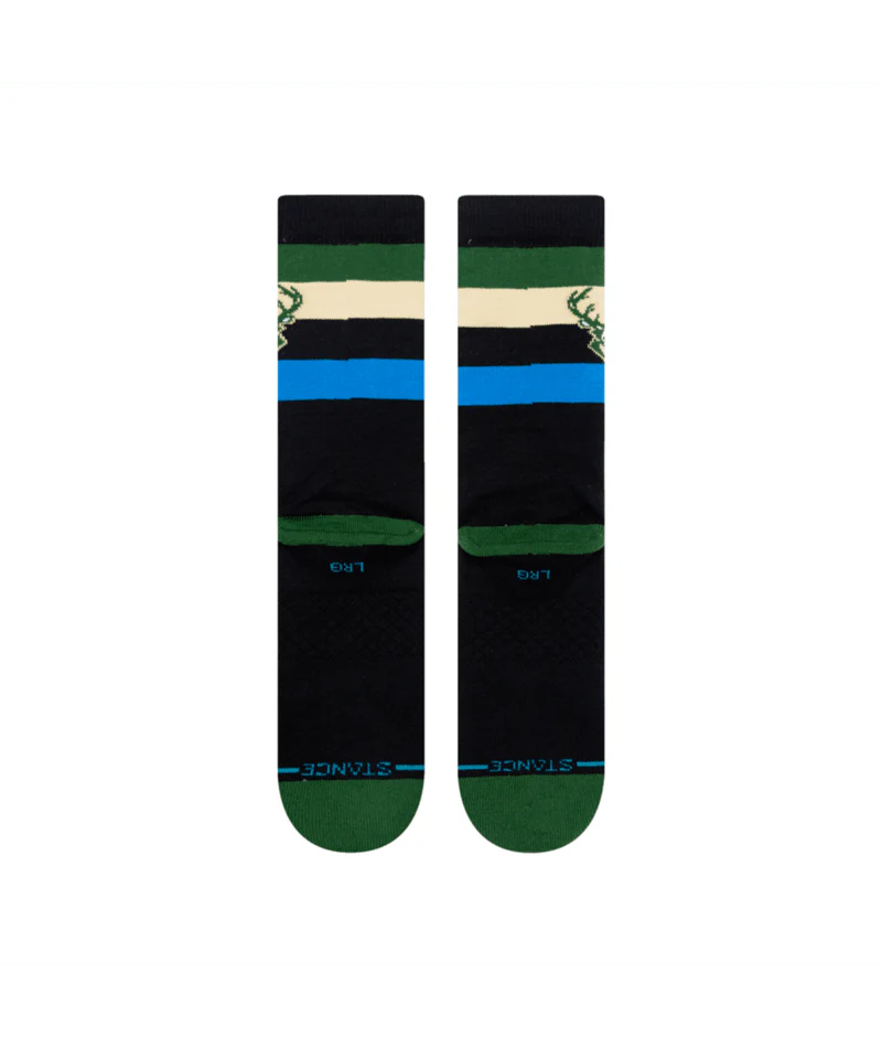 Stance Men's NBA Milwaukee Bucks ST Crew Socks - Image 3