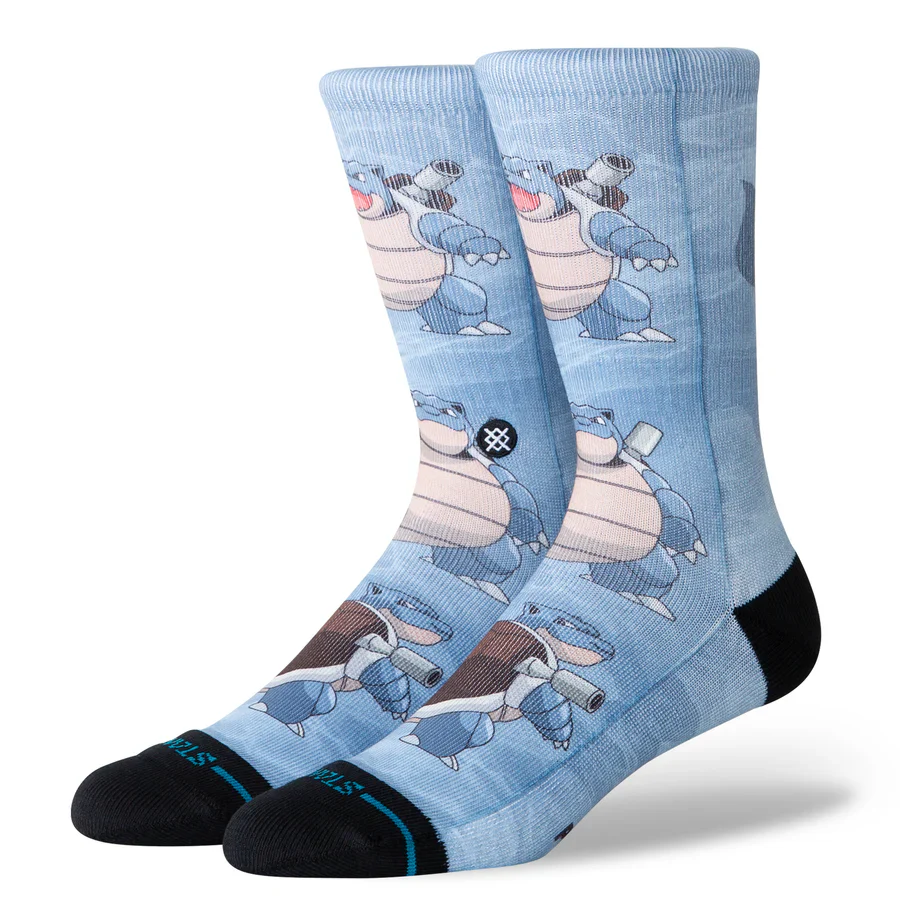 Stance Pokeman Blastoise Crew Sock