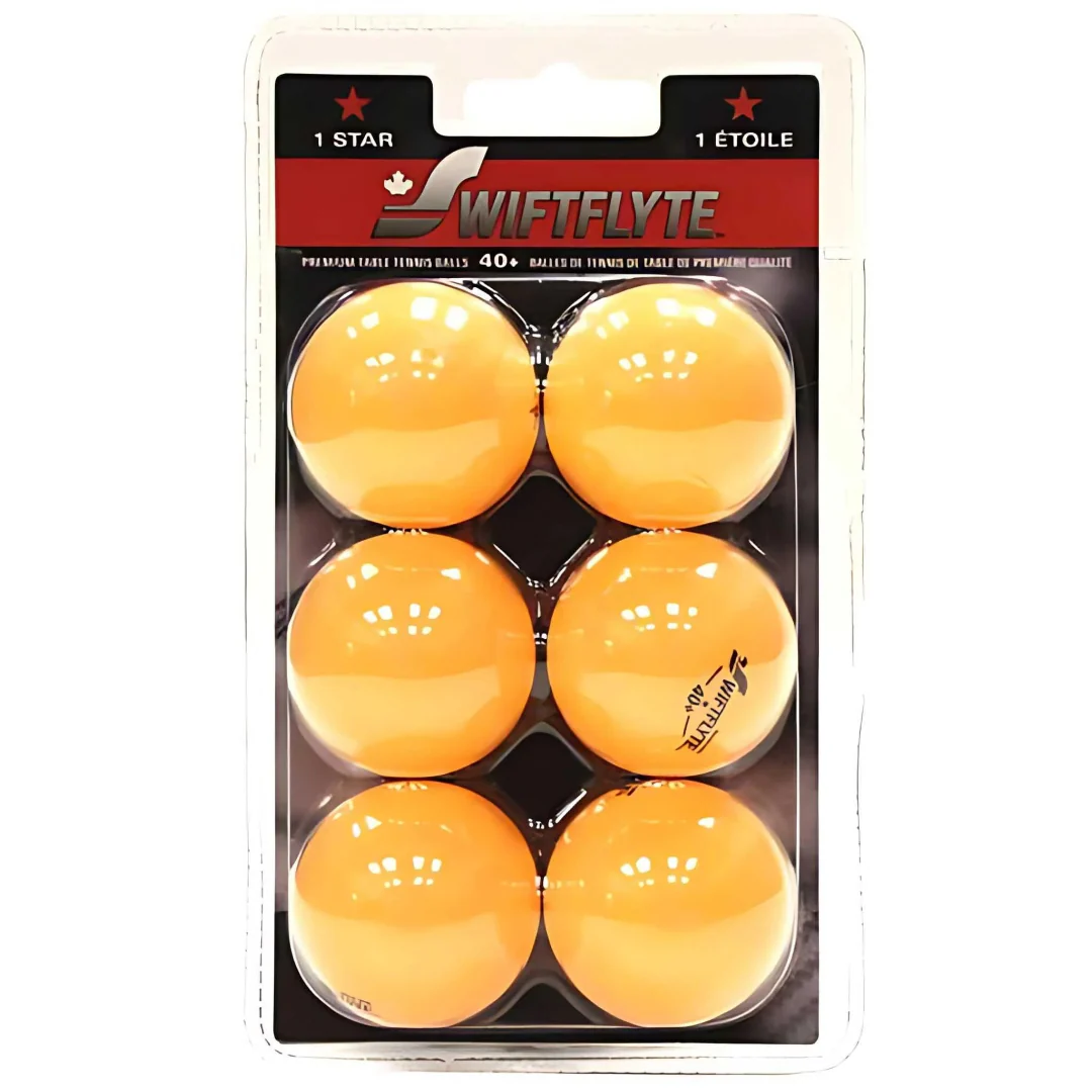 Swiftflyte 1 Star Table Tennis Ball 6-Pack - Image 2