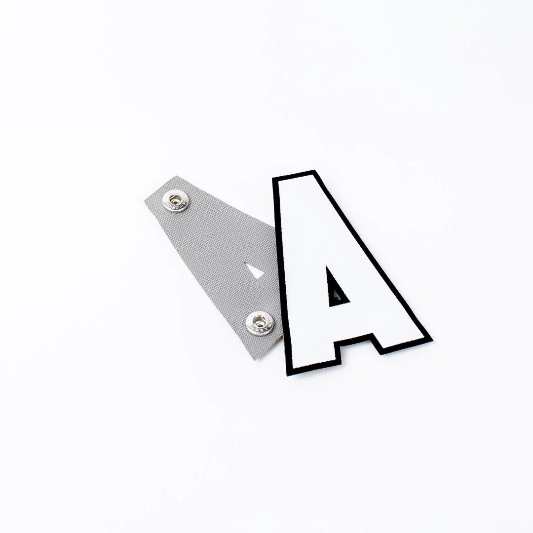 The Captain Snap On 'A' for Hockey Jerseys - Image 6