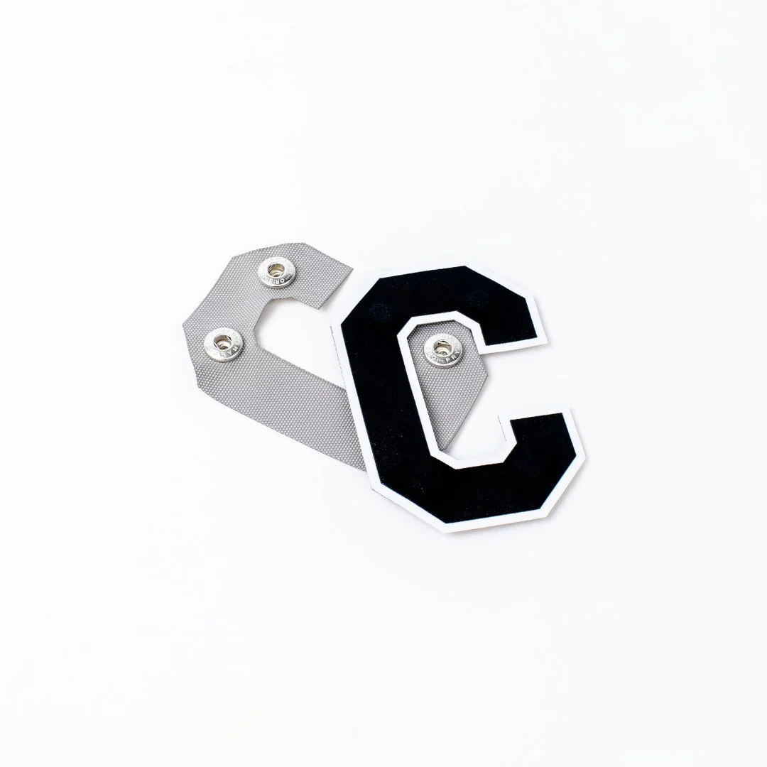The Captain Snap On 'C' for Hockey Jerseys - Image 4