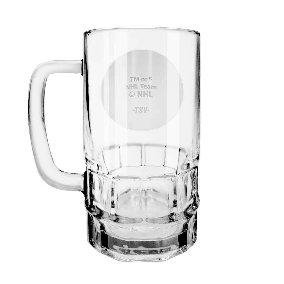 The Sports Vault NHL Edmonton Oilers Medallion Beer Stein Mug 18 oz - Image 3