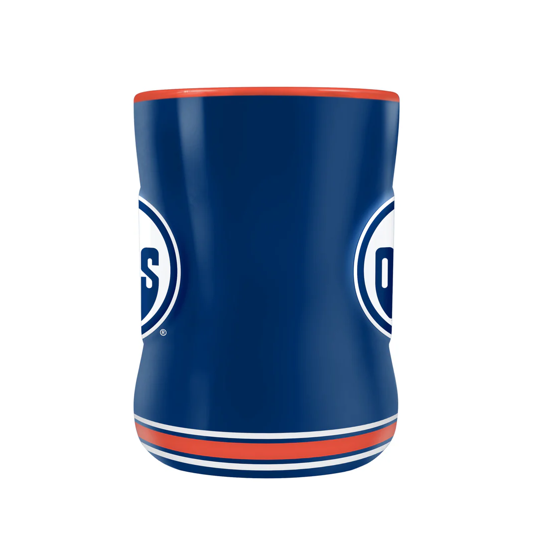 The Sports Vault NHL Edmonton Oilers 14oz Sculpted Mug - Image 2