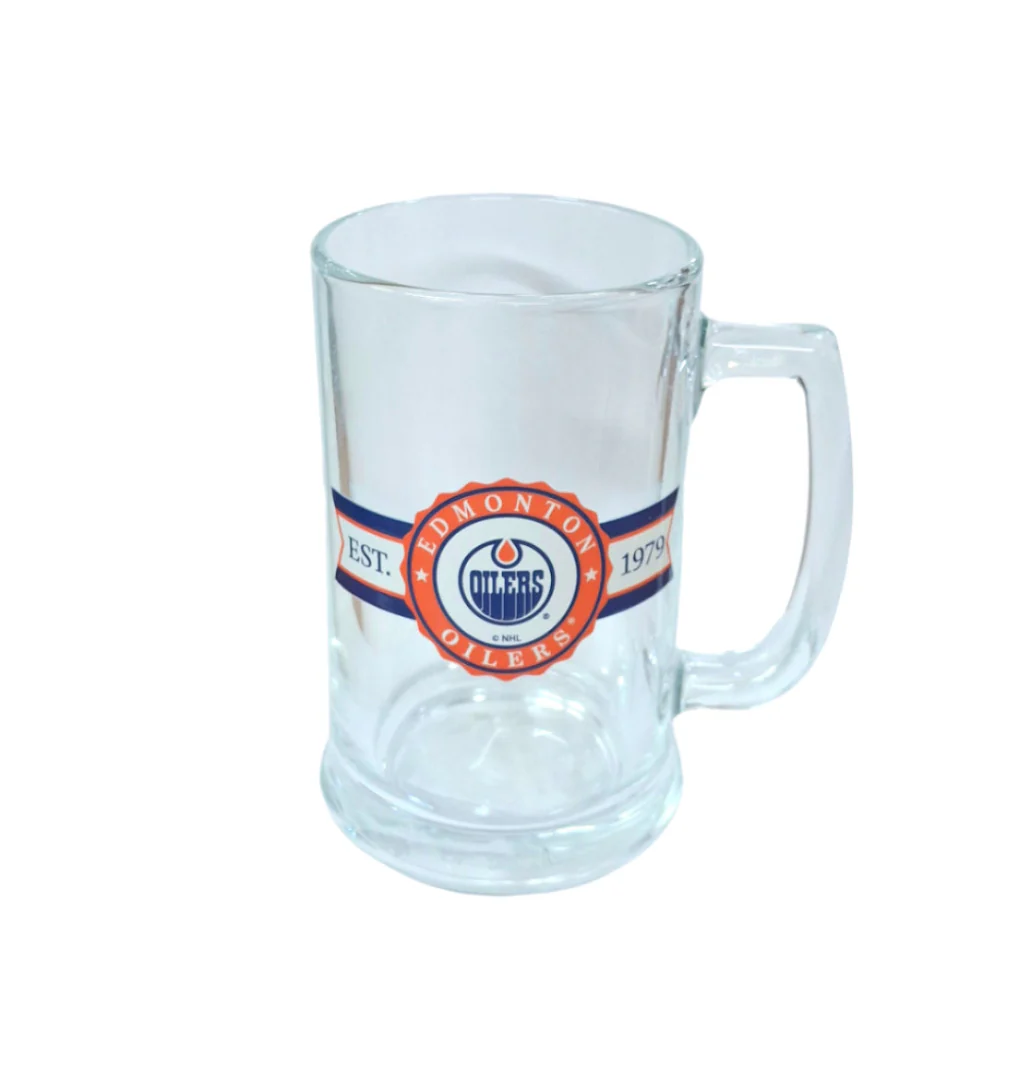 The Sports Vault NHL Edmonton Oilers Beer Stein 15oz