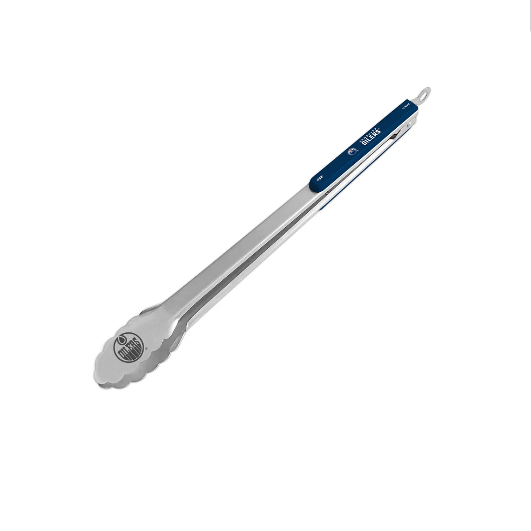 The Sports Vault NHL Edmonton Oilers Kitchen Tongs