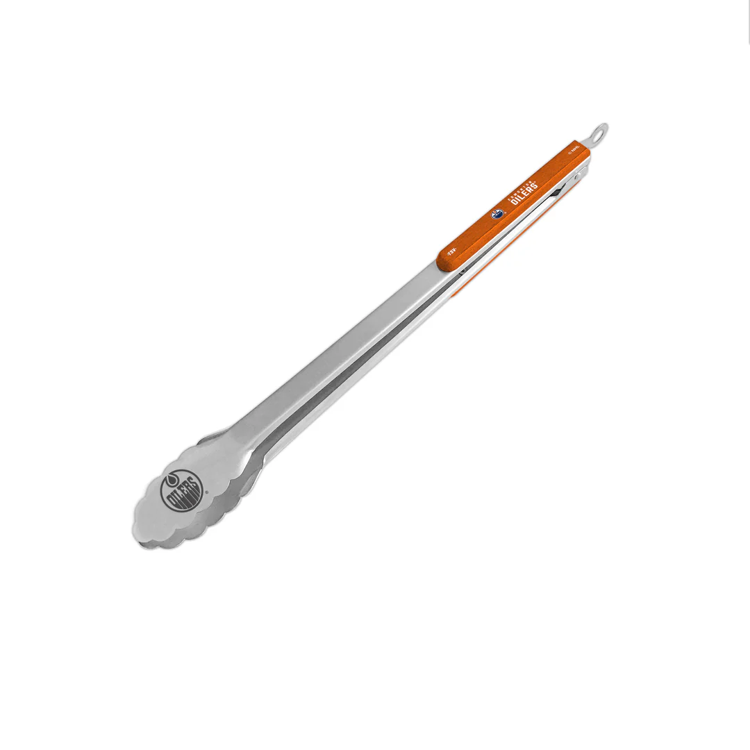 The Sports Vault NHL Edmonton Oilers Kitchen Tongs - Image 4