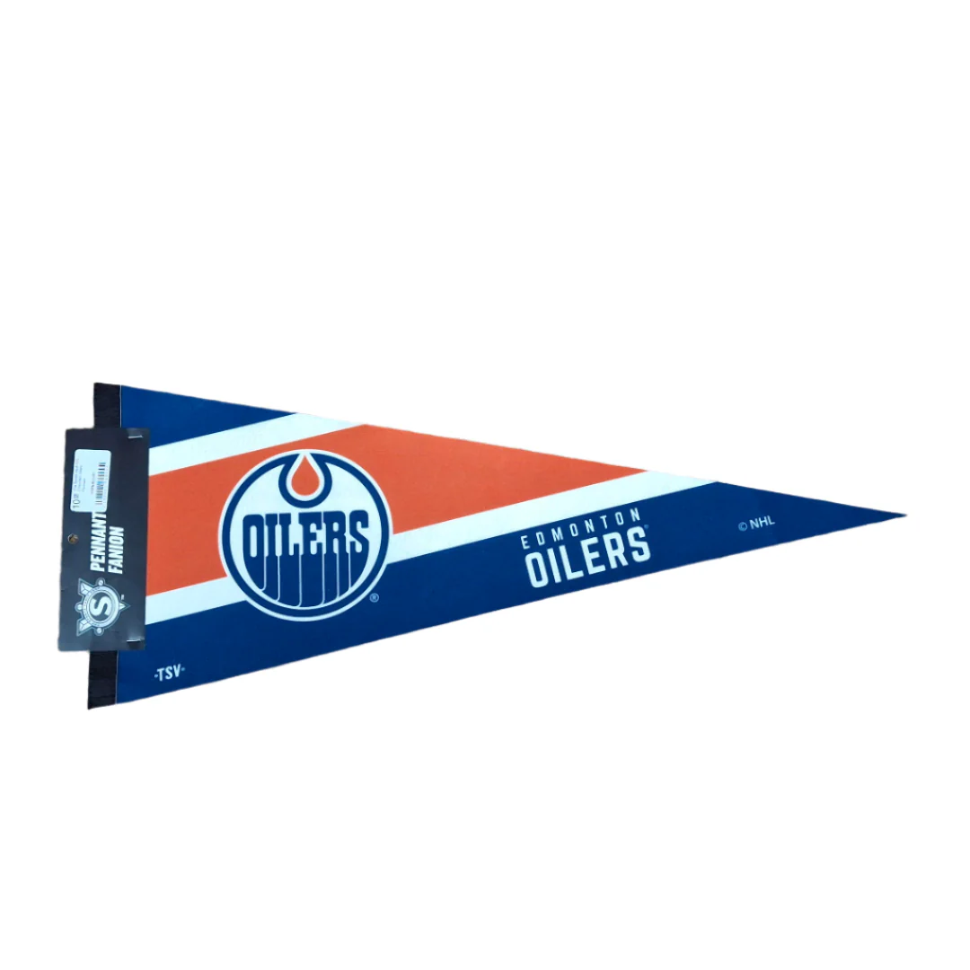 The Sports Vault NHL Edmonton Oilers Pennant