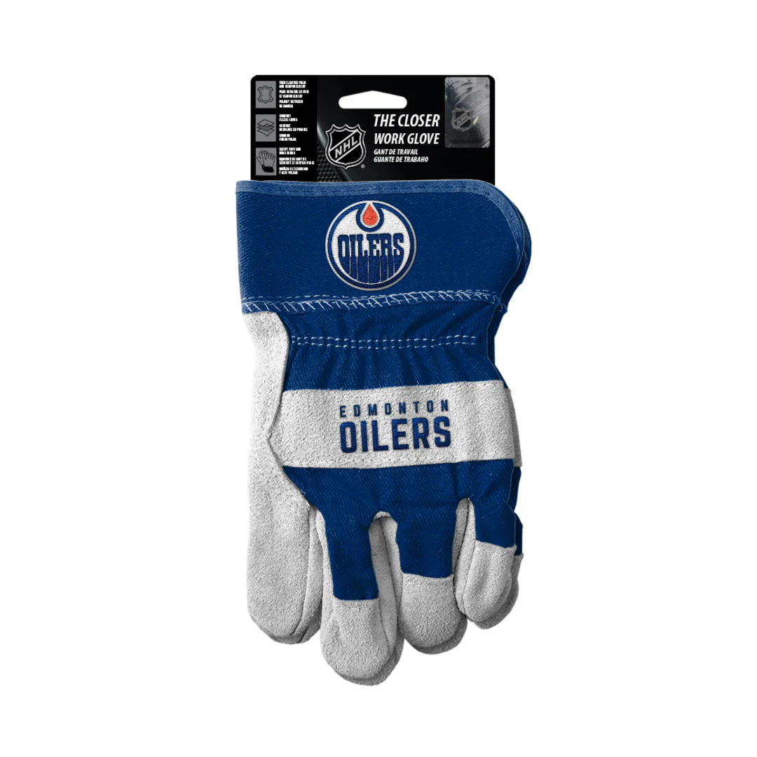 The Sports Vault NHL Edmonton Oilers Work Glove - Image 4