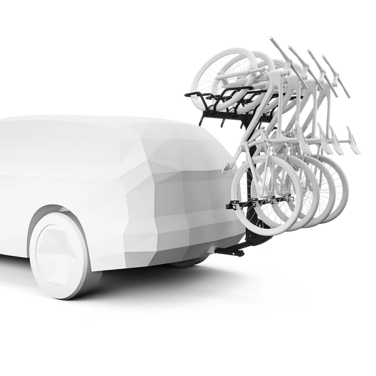 Thule ReVert 4-Bike Hitch Mounted Bike Rack - Image 3