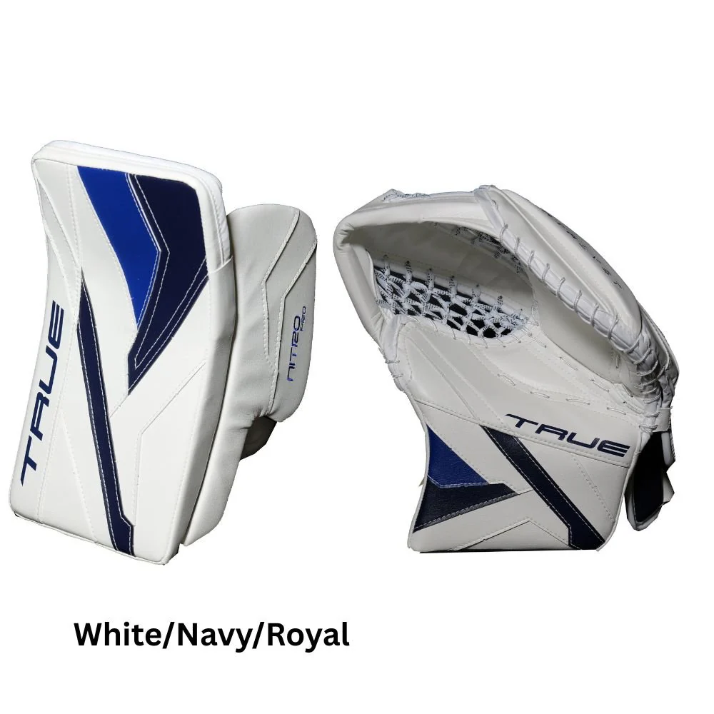True Senior Catalyst Nitro Pro Hockey Goalie Trapper+Blocker